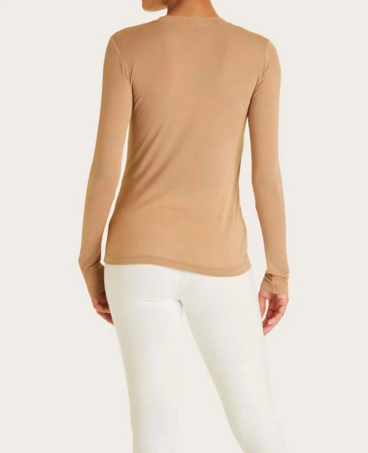 Alala - Cashmere Long Sleeve Crew Tee