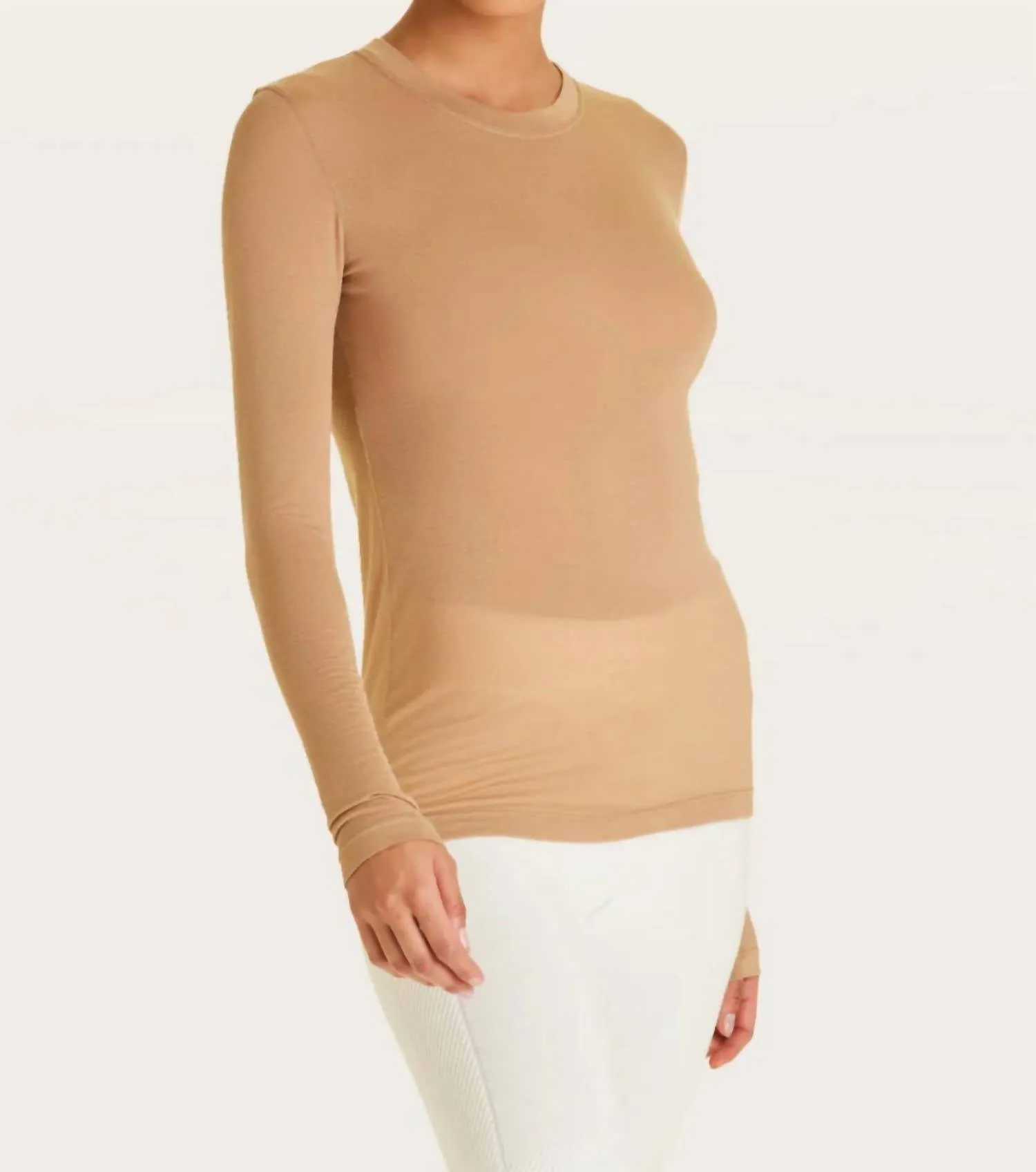 Alala - Cashmere Long Sleeve Crew Tee
