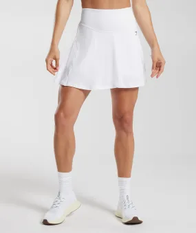 Gymshark Sweat Seamless Skort - White