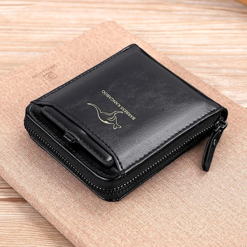 RFID Waterproof Lightweight Short Wallet