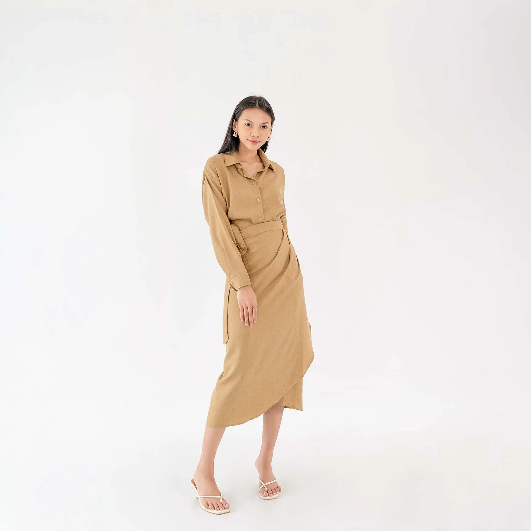 Silvertote Apparel Pakaian Wanita Helen Set Skirts