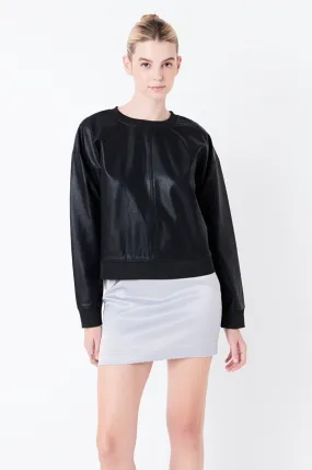 Solid Satin Fit Mini Skirt
