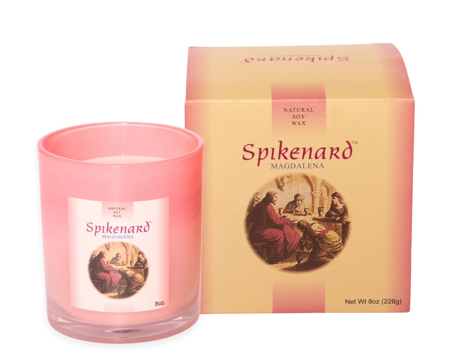 Spikenard Magdalena Scented Soy Candle  8oz